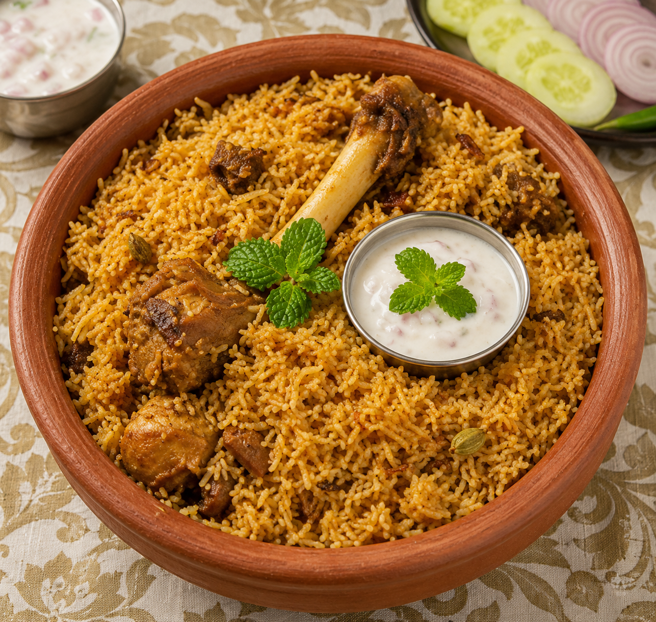 Dindigul Thalappakatti Mutton Biryani